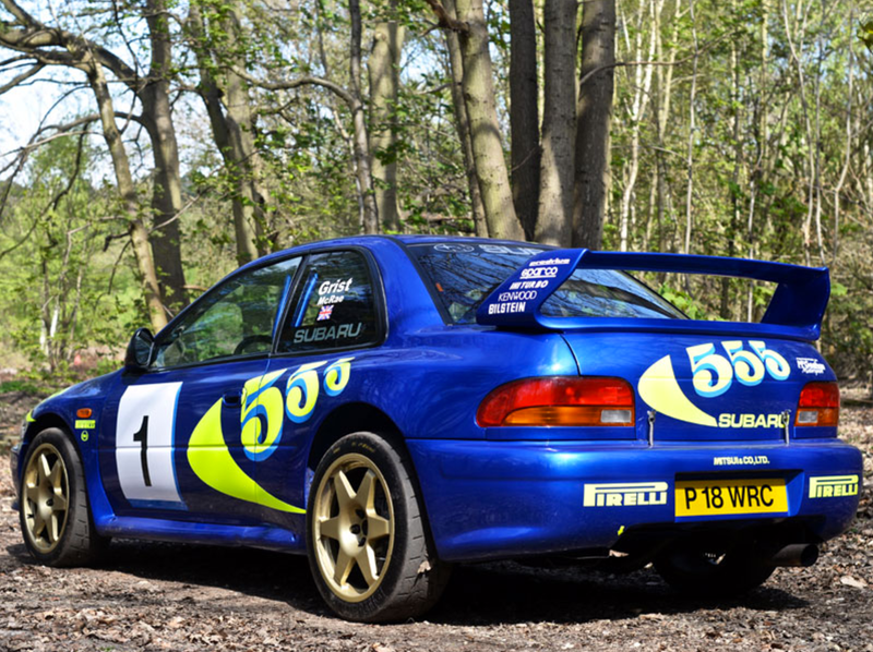 Illustration for article titled Rally Legend Colin McRae's 1997 Subaru Impreza WRC Test Car Sells For A Record $300,000